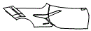 2025 Chevrolet Corvette  Coupe Door and Rear Fender Kit - PPF