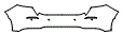 2023 Honda Civic  Sport Touring Rear Bumper Kit - PPF