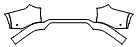 2026 LEXUS TX 350 LUXURY Rear Bumper Kit
