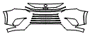 2025 Lexus TX Bumper Kit - PPF