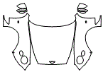 2021 Bentley Continental Full Hood, Fender and Mirror Kit - PPF