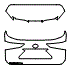 2024 Toyota Highlander Platinum Hatch Kit - PPF