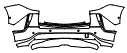 2026 CADILLAC LYRIQ PREMIUM SPORT  Rear Bumper Kit