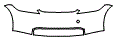 2025 Tesla Model 3 Long Range All-Wheel Drive Bumper Kit - PPF