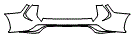 2026 TOYOTA HIGHLANDER XSE  Rear Bumper Kit