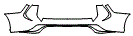 2026 TOYOTA HIGHLANDER XSE  Rear Bumper Kit