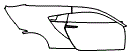 2023 Acura NSX Type S Door and Rear Fender Kit - PPF