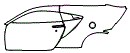 2023 Acura NSX Door and Rear Fender Kit - PPF