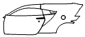 2023 Acura NSX Door and Rear Fender Kit - PPF