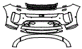 2024 Land Rover Range Rover Sport SV Edition One Bumper Kit - PPF