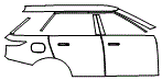 2024 Land Rover Range Rover Sport Door and Rear Fender Kit - PPF