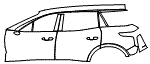 2024 Chevrolet Blazer EV Door and Rear Fender Kit - PPF