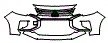 2024 Mitsubishi Mirage Bumper Kit - PPF