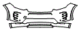 2025 Land Rover Discovery Sport Dynamic SE Bumper Kit - PPF