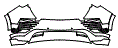 2024 Acura ZDX Rear Bumper Kit - PPF