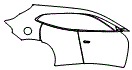 2025 Ferrari Purosangue Door and Rear Fender Kit - PPF