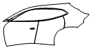 2024 Ferrari Purosangue Door and Rear Fender Kit - PPF