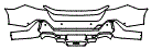 2026 BMW I5 XDRIVE40 M SPORT Rear Bumper Kit