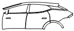 2024 Lotus Eletre Door and Rear Fender Kit - PPF