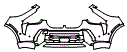 2025 BMW X7  M Sport Bumper Kit - PPF