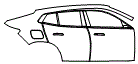 2025 BMW X2 Door and Rear Fender Kit - PPF