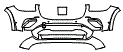 2025 Mercedes Benz Maybach GLS 600 4MATIC SUV Bumper Kit - PPF
