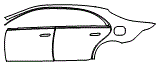 2024 Mercedes Benz S-Class Sedan Door and Rear Fender Kit - PPF