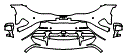 2024 McLaren 750S Rear Bumper Kit - PPF