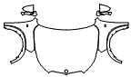 2024 BMW X1 Full Hood, Fender and Mirror Kit - PPF