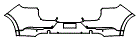 2026 PORSCHE CAYENNE SUV E-HYBRID Rear Bumper Kit