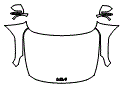 2025 Kia EV9 Light Full Hood, Fender and Mirror Kit - PPF