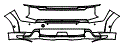 2025 Kia EV9 Bumper Kit - PPF