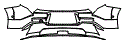 2024 Kia EV9 Rear Bumper Kit - PPF