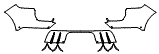 2025 Porsche Cayenne  Turbo GT Rear Bumper Kit - PPF
