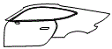 2024 Mercedes Benz AMG GT Door and Rear Fender Kit - PPF