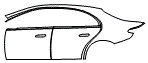 2025 Mercedes Benz E-Class  E 350 4MATIC Door and Rear Fender Kit - PPF