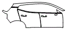 2025 Volvo EX30 Door and Rear Fender Kit - PPF