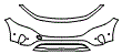 2025 Mercedes Benz EQB SUV Bumper Kit - PPF