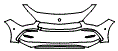 2025 Mercedes Benz CLA Coupe CLA 250 4MATIC AMG Line Bumper Kit - PPF