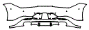 2026 MERCEDES BENZ SL ROADSTER AMG SL 43  Rear Bumper Kit