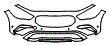 2024 Mercedes Benz GLA SUV 250 4MATIC Base Bumper Kit - PPF