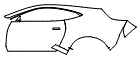 2024 Aston Martin Valour Door and Rear Fender Kit - PPF