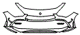 2024 Mercedes Benz CLA Coupe Bumper Kit - PPF