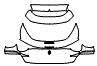 2024 Ferrari Purosangue Trunk Lid Kit - PPF