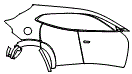 2024 Ferrari Purosangue Door and Rear Fender Kit - PPF