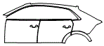 2025 Audi SQ8 Premium Plus Door and Rear Fender Kit - PPF
