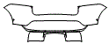2024 Porsche Macan Electric Rear Bumper Kit - PPF