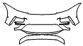2024 Porsche Macan Electric Turbo Bumper Kit - PPF