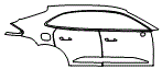 2025 Porsche Macan Electric Door and Rear Fender Kit - PPF