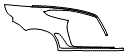 1989 Porsche Singer Rear Fender Kit